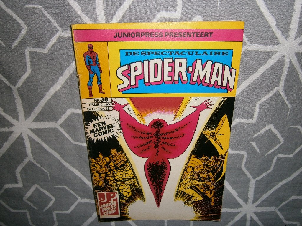Juniorpress De Spektakulaire Spiderman nr. 38 (1982) Marvel, Europa, Roger Stern, Ophalen, Gelezen