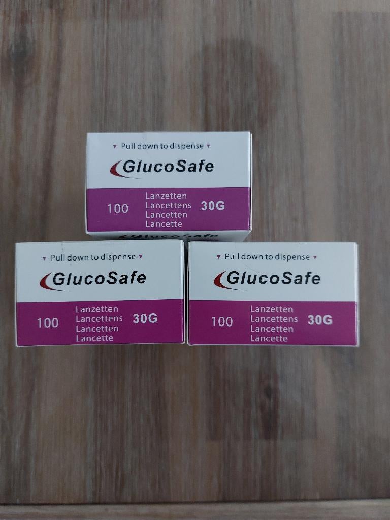 Drie doosjes GlucoSave lancetten, Diversen, Ophalen of Verzenden, Nieuw