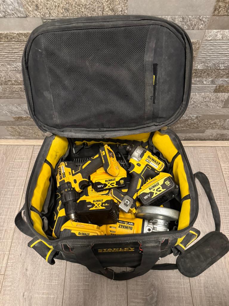 DeWALT 18v set, Ophalen of Verzenden, Gebruikt