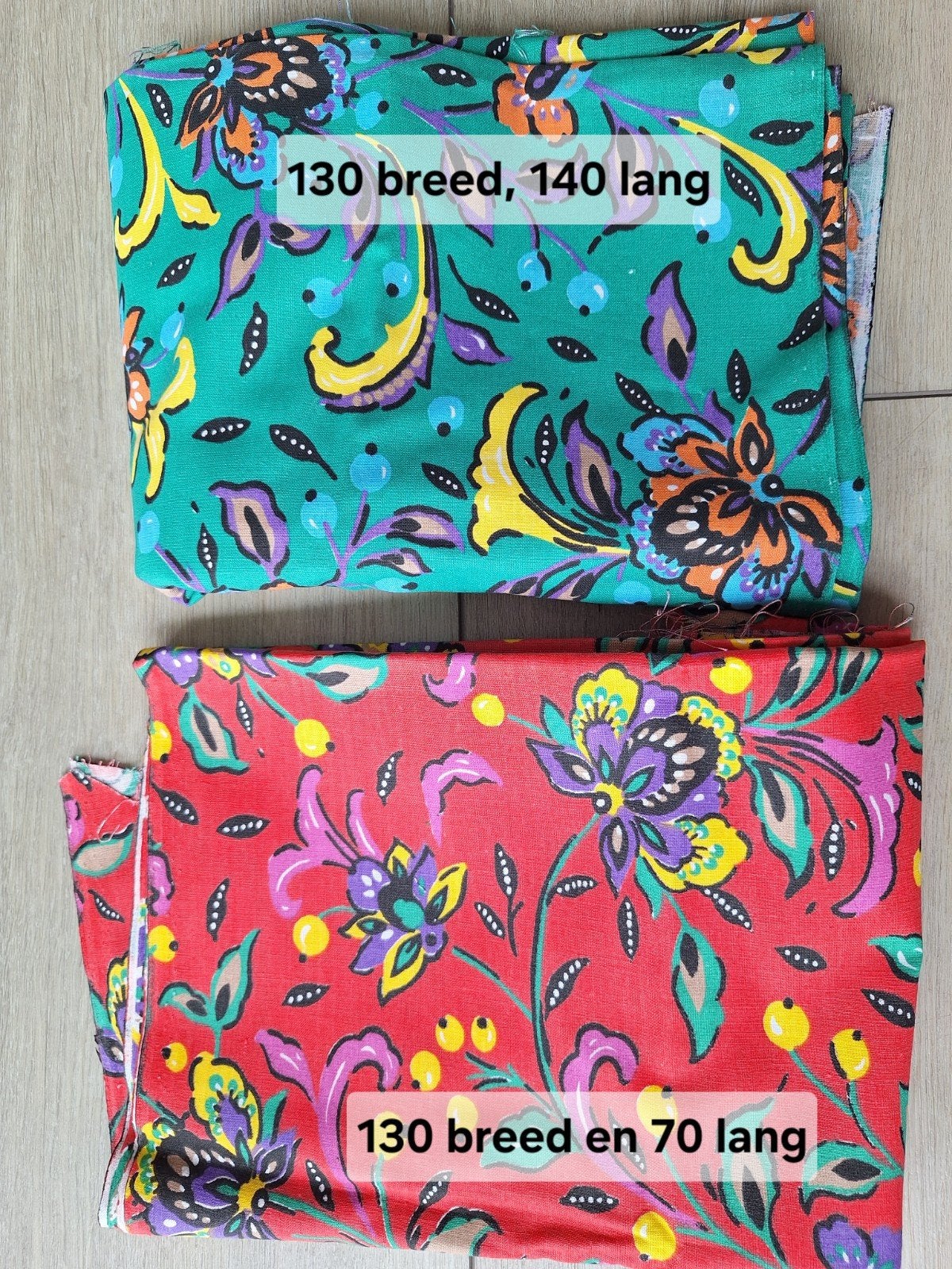 Diverse leuke katoenen lapjes - per stuk, Overige kleuren, 120 cm of meer, Nieuw, Ophalen of Verzenden