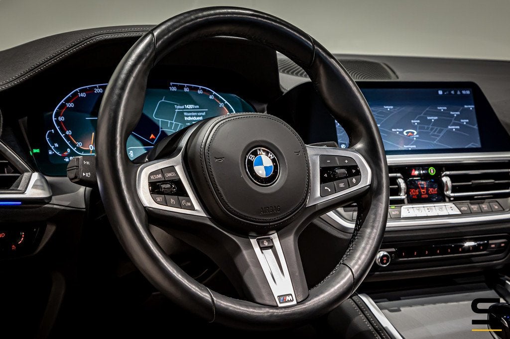 BMW 4-serie Cabrio 420i High Executive|M-sport|Leder|Cam, Auto's, BMW, Automaat, 1998 cc, Zwart, Cabriolet