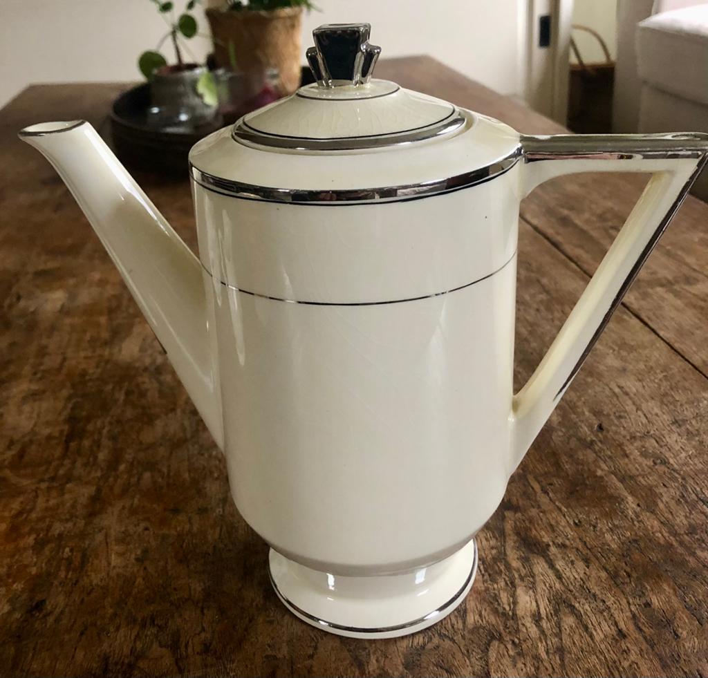 Koffiekan Fornivals Ltd. Engels 1913, Antiek en Kunst, Antiek | Servies los, Ophalen of Verzenden