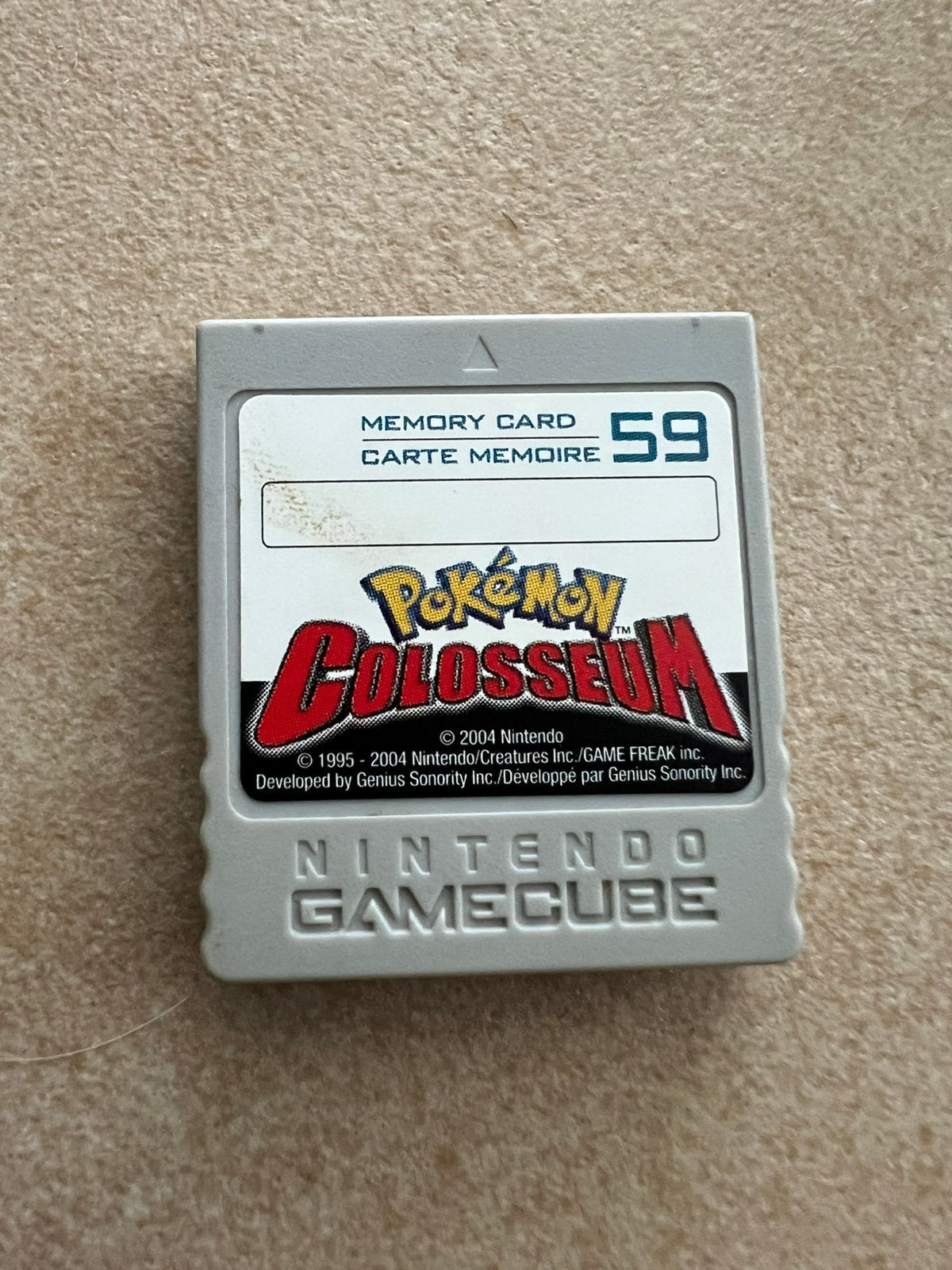 Pokémon Colosseum Memory Card, Ophalen of Verzenden, Gebruikt