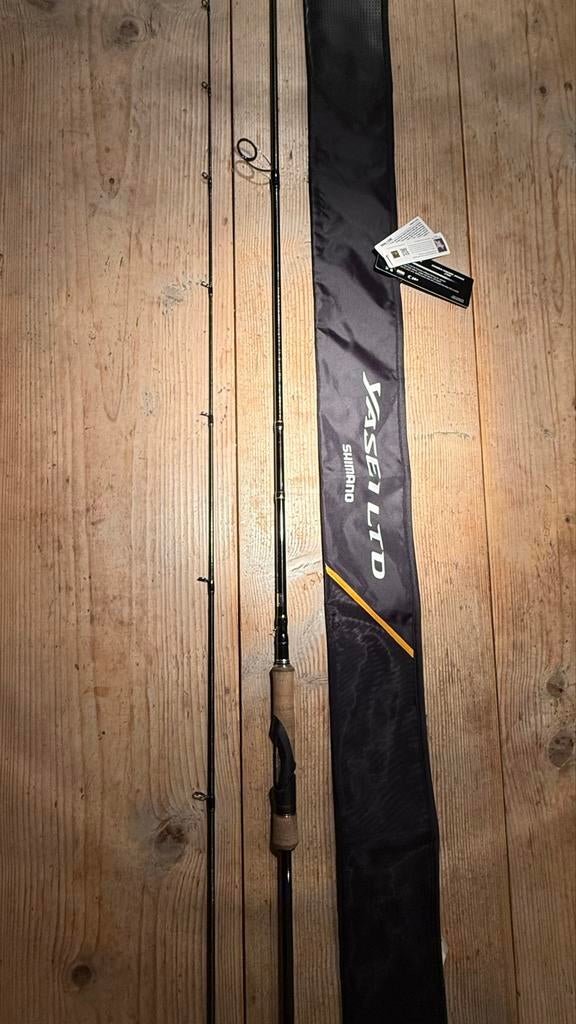 Shimano Yasei LTD Zander Finesse Jigging 270M Werphengel, Watersport en Boten, Hengelsport | Roofvissen, Zo goed als nieuw, Werphengel