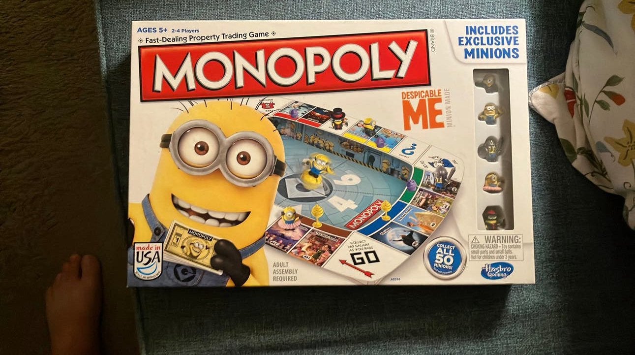 Despicable ME monopoly, Ophalen, Zo goed als nieuw