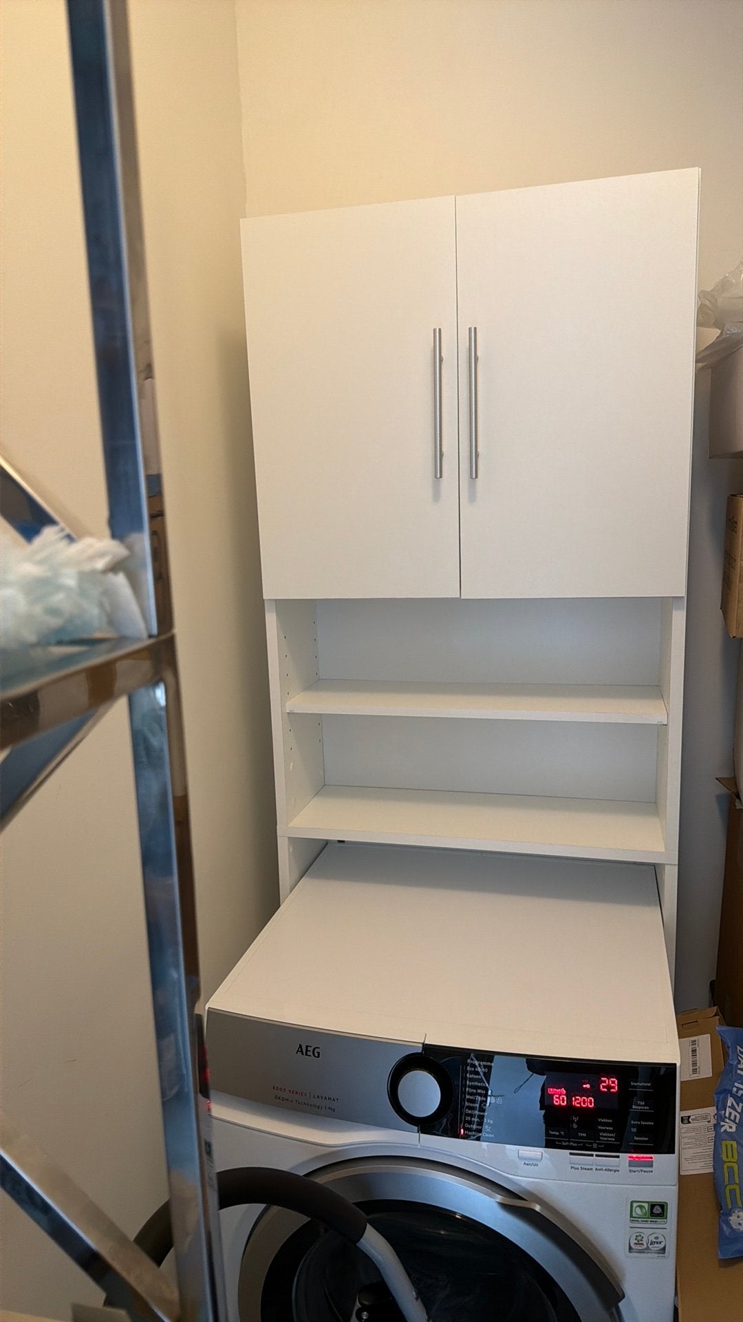 Kast voor wasmachine, Huis en Inrichting, Kasten | Stellingkasten, Ophalen, Zo goed als nieuw