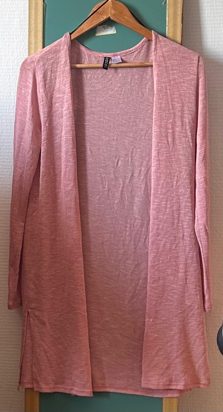 Roze H&M Divided vest, maat M, Kleding | Dames, Maat 38/40 (M), H&M Divided, Ophalen of Verzenden, Roze