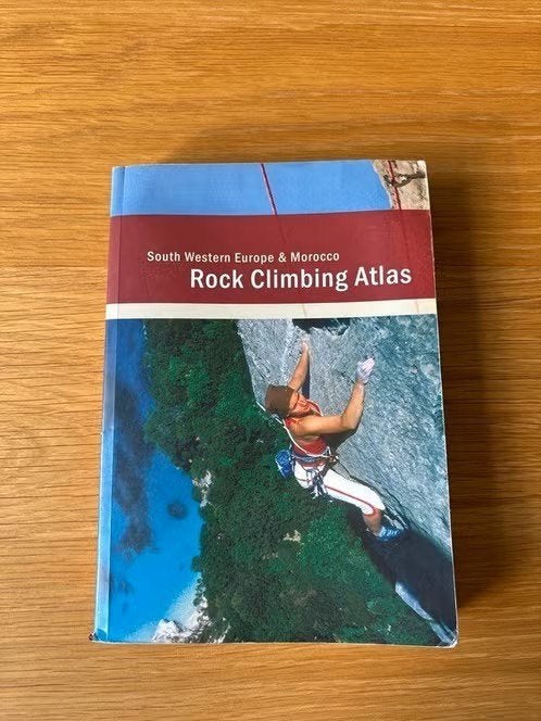 Rock climbing atlas, Ophalen of Verzenden, Gelezen, Overige sporten