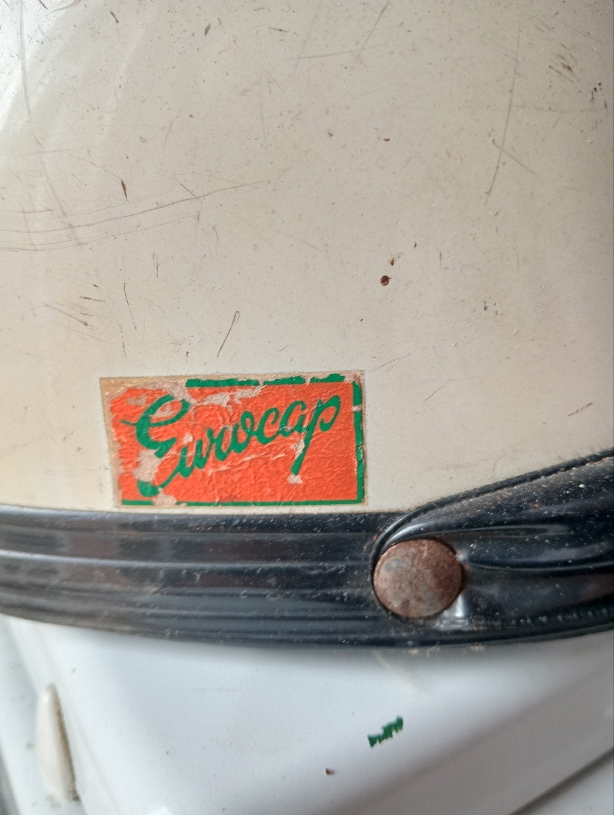 Vintage Eurocap Jethelm - Goedgekeurde Valhelm, Ophalen of Verzenden