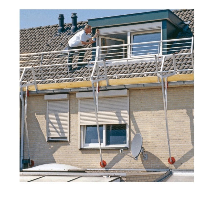 Te koop nieuwe dakrand beveiliging 18 mtr rss, Doe-het-zelf en Verbouw, Steigers, Altrex, Overige typen, Nieuw, Ophalen of Verzenden