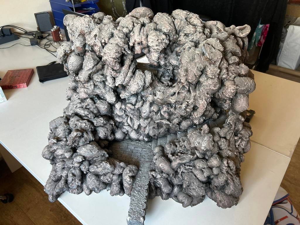 Gedetailleerd Diorama voor Miniaturen - Fantasy/Sci-Fi, Ophalen, Zo goed als nieuw, Groter dan 1:35, Diorama