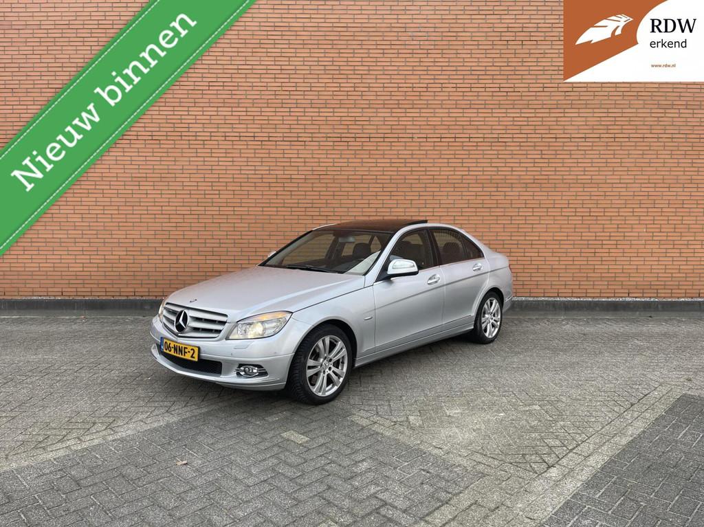 Mercedes C-klasse 350 142DKM | PANO | 1STE | MEMORY | HARMAN, Automaat, Achterwielaandrijving, Sedan, Euro 4