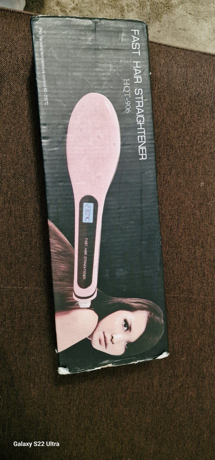Warmteborstel voor het steil maken van haar - Roze, Ophalen of Verzenden