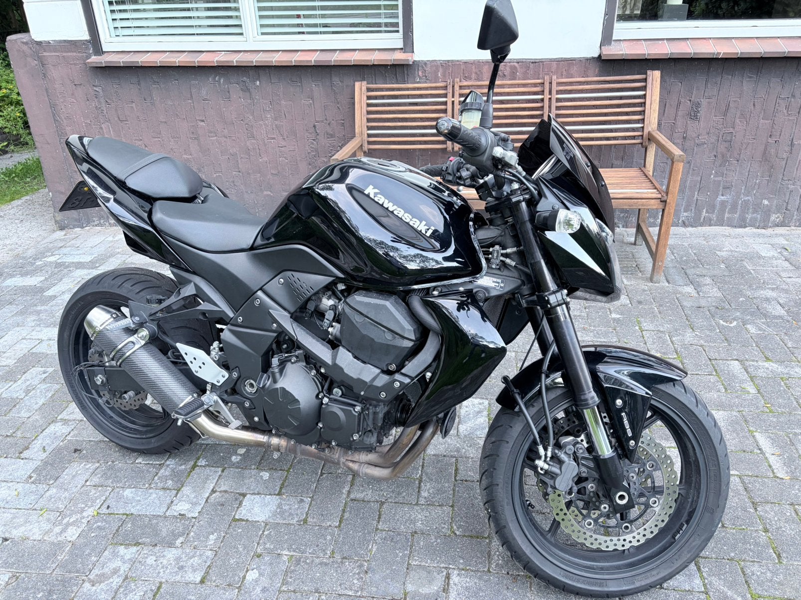 Zeer mooie Kawasaki Z750 ABS 2008 Full Black edition, Particulier, Naked bike