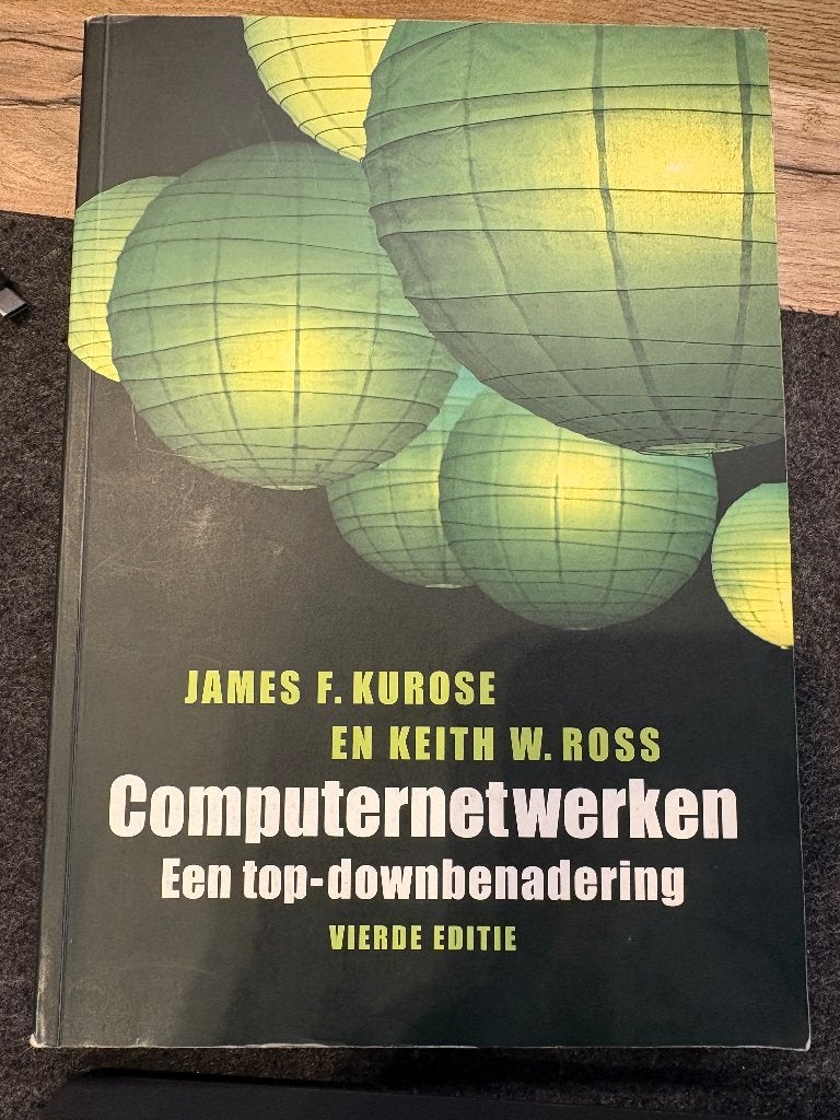 Computernetwerken een top-downbenadering, Boeken, Zo goed als nieuw, Beta, James F. Kurose, HBO