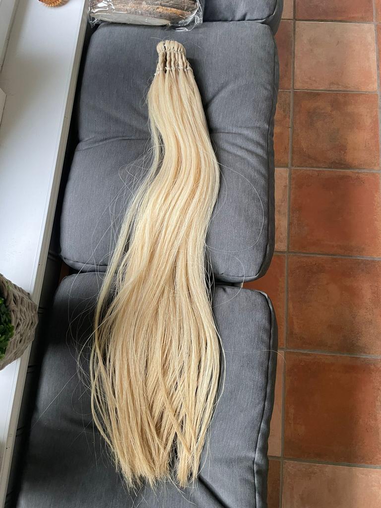 Nepstaart paard van echt paardenhaar, Ophalen of Verzenden, Zo goed als nieuw