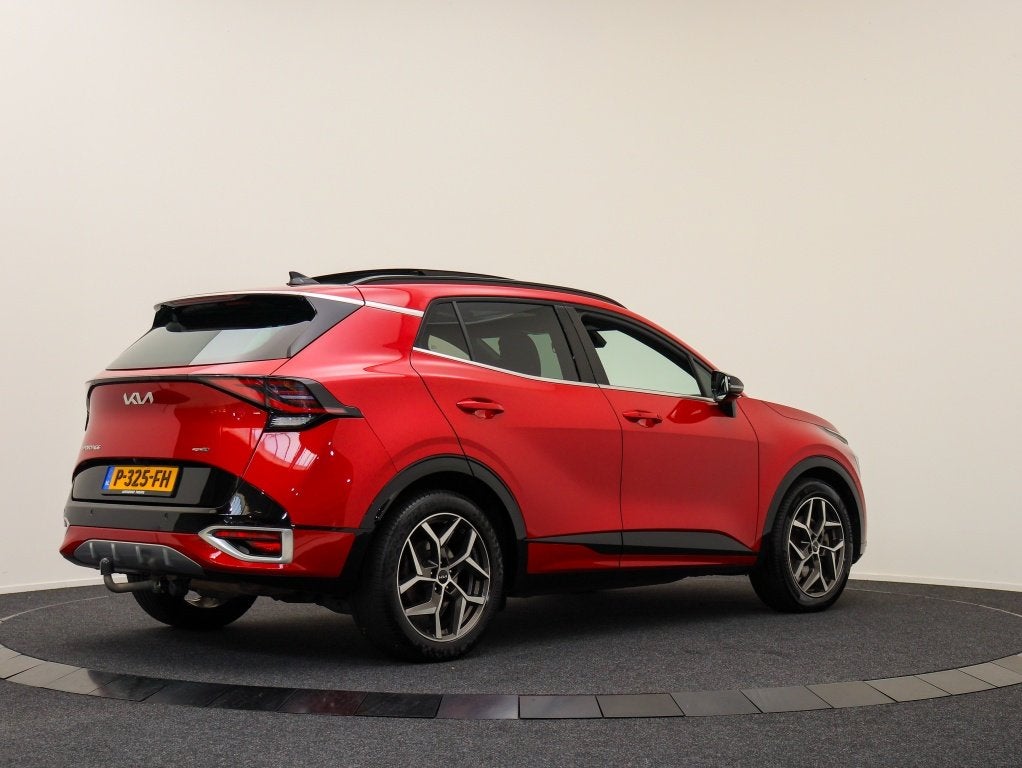 Kia Sportage 1.6 T-GDi Hybrid GT-Line | Pano | Trekhaak | El, Auto's, Kia, Gebruikt, 4 cilinders, 2 kWh, 1650 kg
