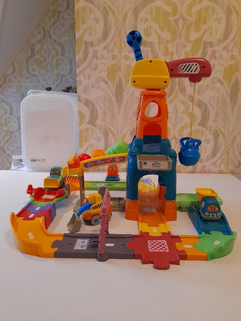 Vtech Toet Toet Auto bouwplaats, Kinderen en Baby's, Speelgoed | Vtech, Gebruikt, 2 tot 4 jaar, Ophalen