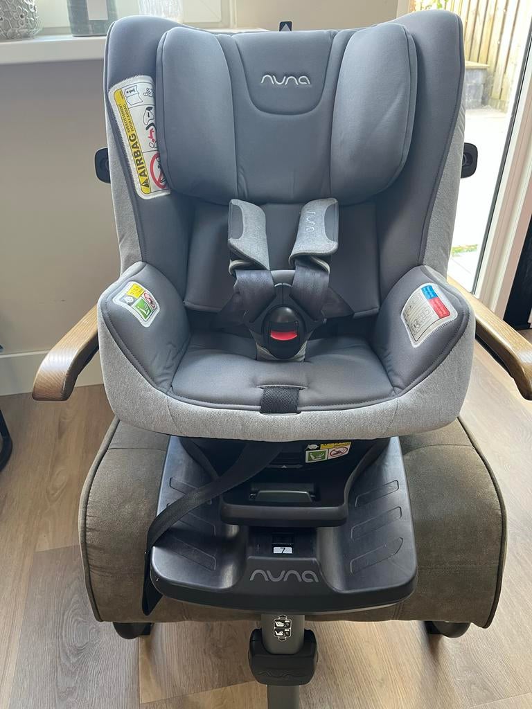 Nuna Prym 360 graden autostoel, Gebruikt, 0 t/m 18 kg, Verstelbare rugleuning, Isofix