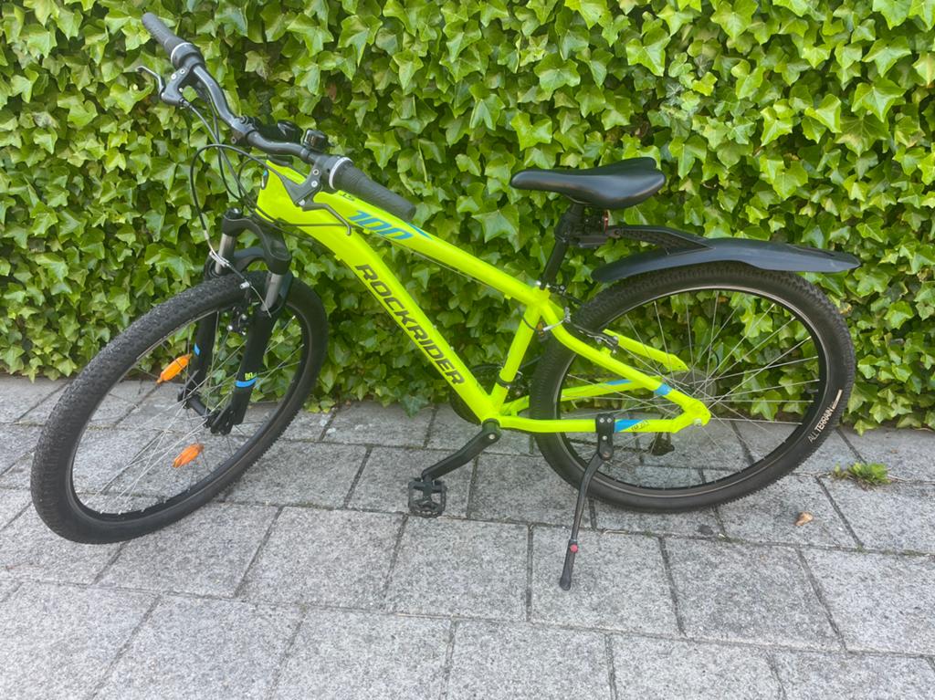Mountainbike rockrider, Fietsen en Brommers, Fietsen | Crossfietsen en BMX, Ophalen, 24 inch of meer, Gebruikt, Velgrem
