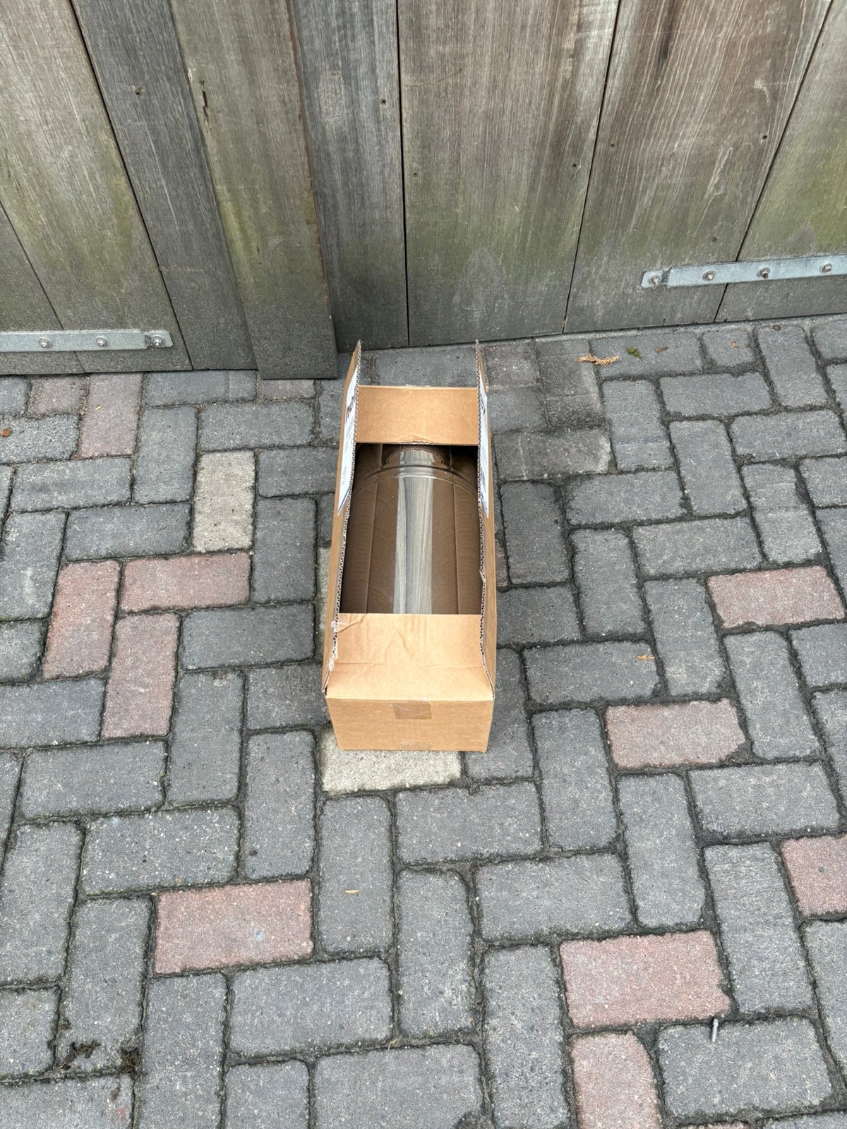 Nieuwe DUBBELWANDIGE KACHELPIJP Ø150/200 500MM, Huis en Inrichting, Kachels, P, P, P, Ophalen of Verzenden