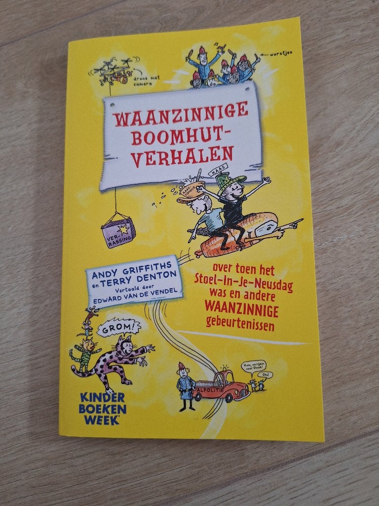 Waanzinnige boomhutverhalen, Ophalen of Verzenden, Zo goed als nieuw, Andy Griffiths