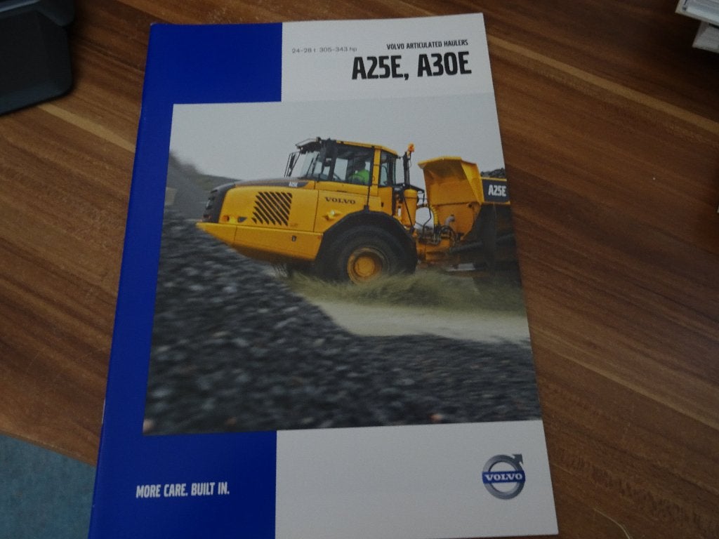 9X Volvo Dumper folders, Ophalen of Verzenden, Nieuw, Folder