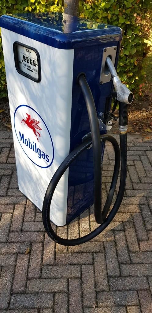 Tokheim benzinepomp Mobilgas pomp vintage fifties sixties, Ophalen, Gebruikt