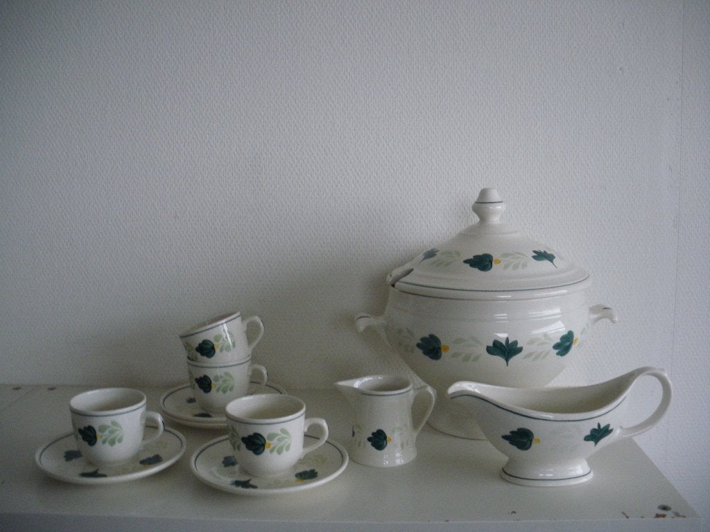 Royal Boch Aquarelle servies, Ophalen of Verzenden, Zo goed als nieuw, Bord(en), Aardewerk