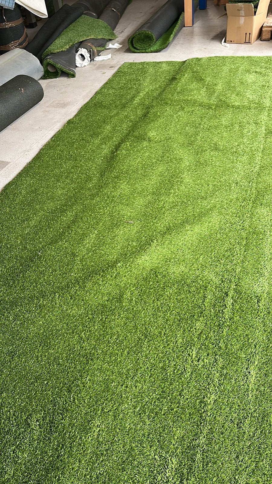 Mooi stuk kunstgras 4x2 meter, Ophalen, Nieuw, Minder dan 10 m², Kunstgras