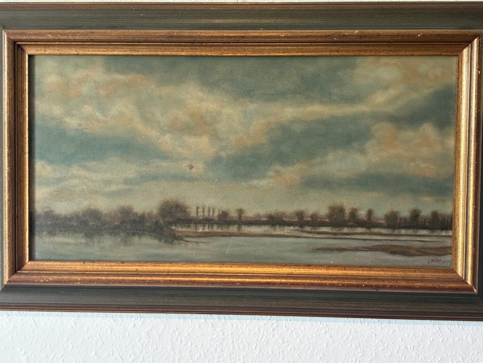 C. Noltee olieverfschilderij ingelijst., Ophalen