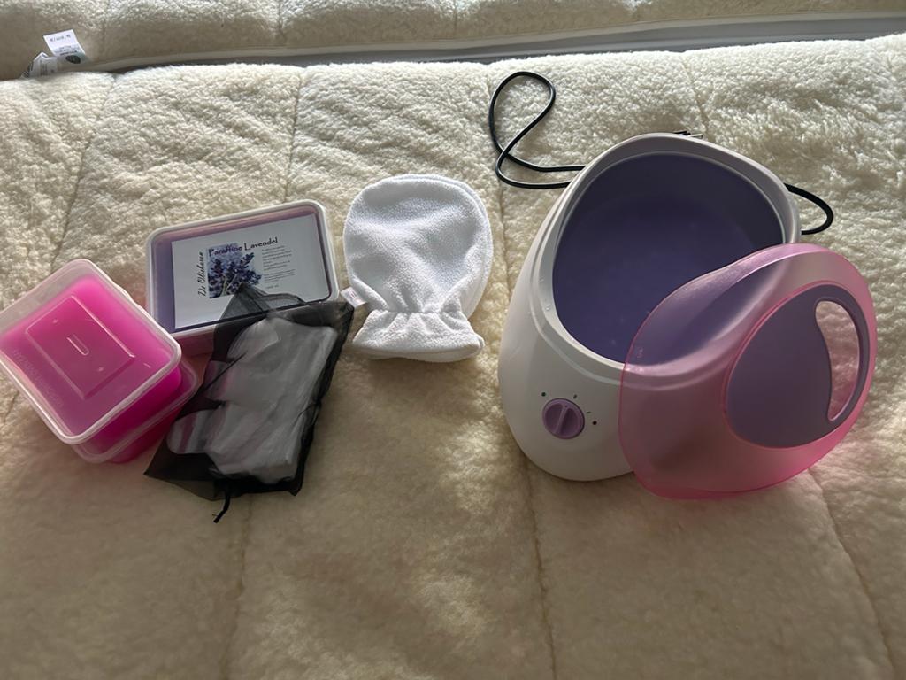 Paraffinebad met accessoires en extra paraffine, Witgoed en Apparatuur, Persoonlijke-verzorgingsapparatuur, Ophalen of Verzenden
