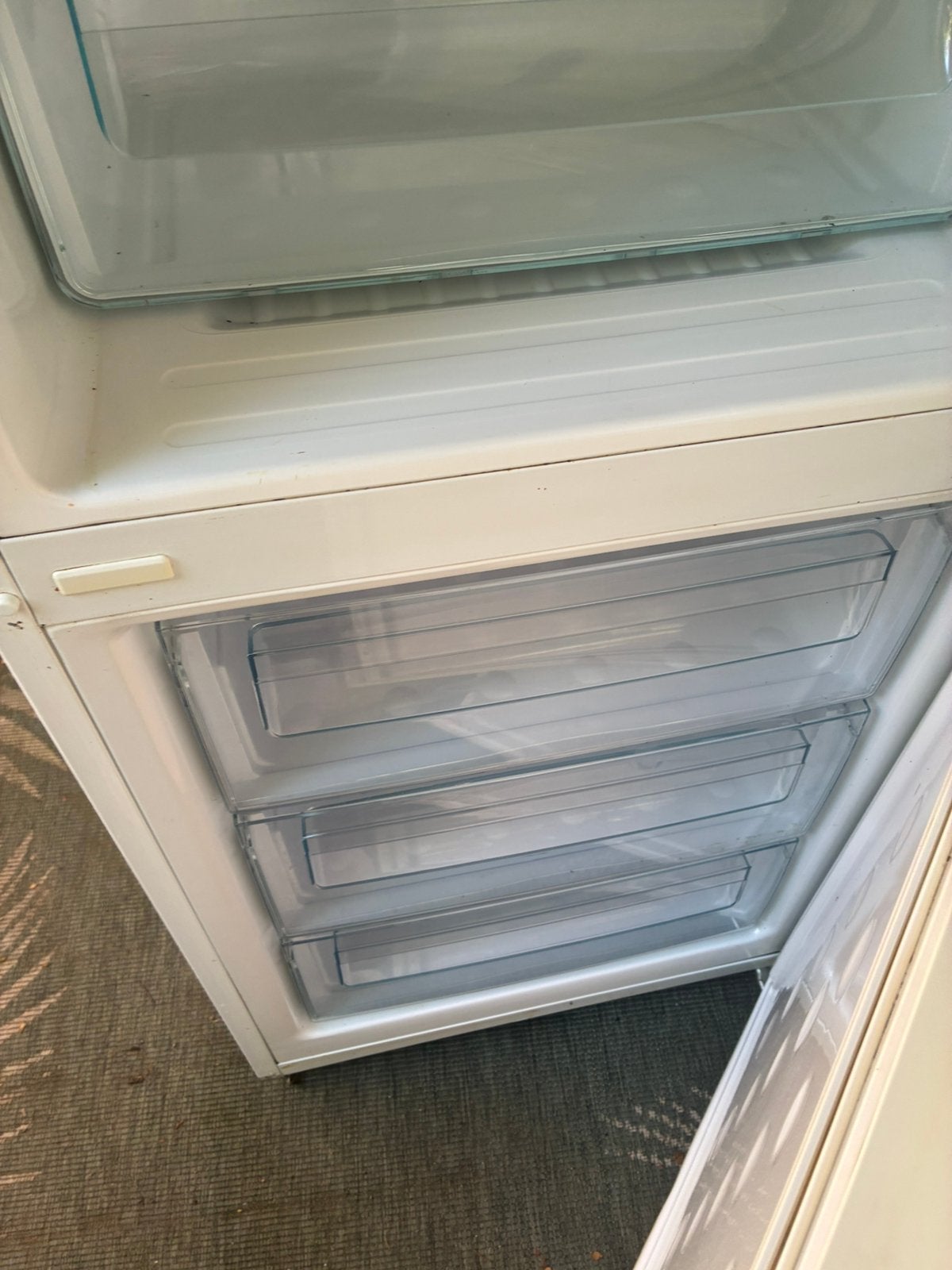 Bosch koelkast/vriescombinatie, Ophalen, Gebruikt, 200 liter of meer, Met aparte vriezer