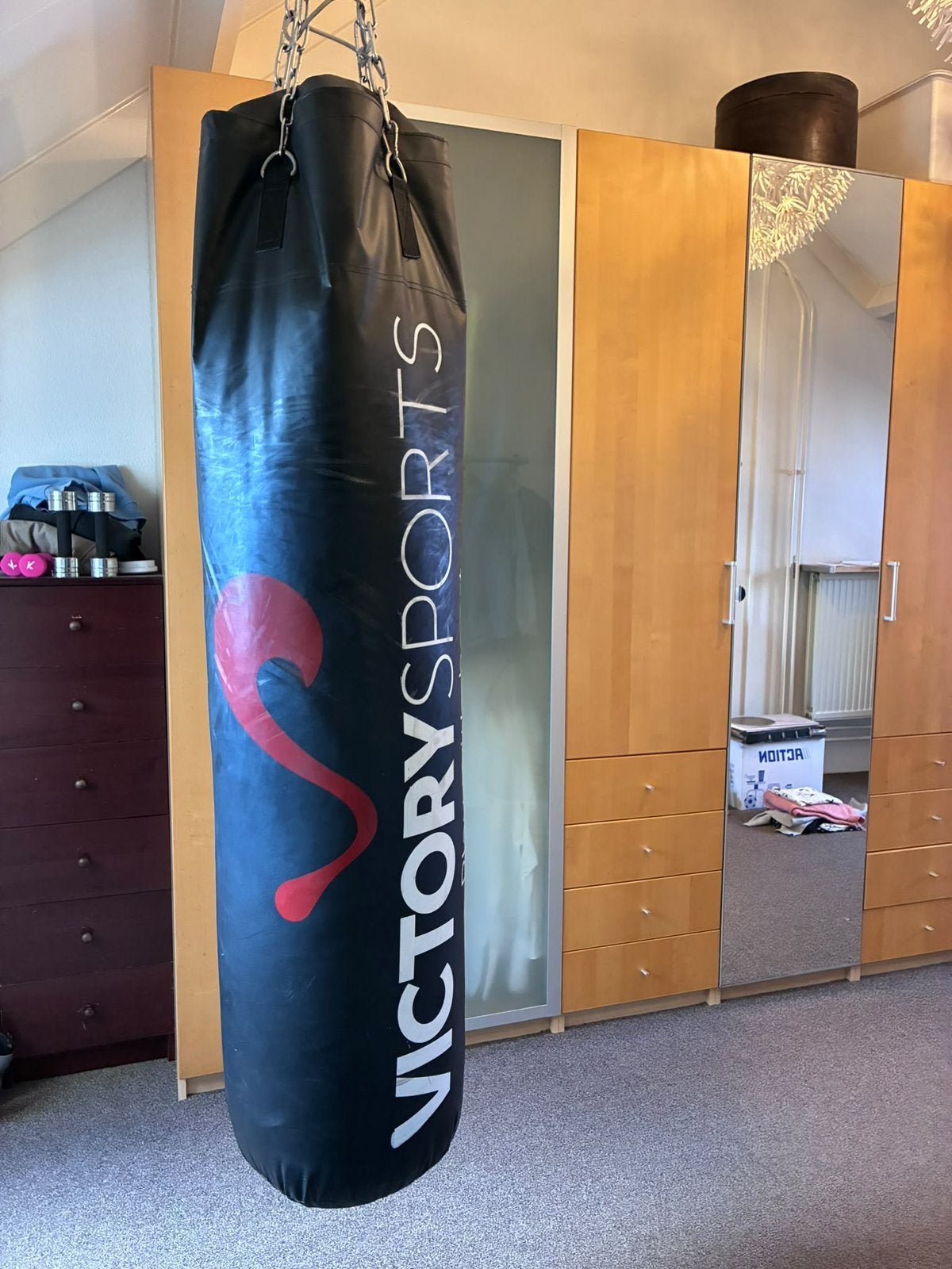 Victory Sport boksbal, Sport en Fitness, Ophalen, Zo goed als nieuw, Boksbal