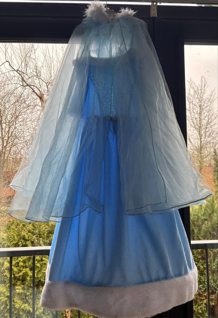 Efteling prinsessen jurk of ijsprinsen met cape, Ophalen of Verzenden, Nieuw, Meisje
