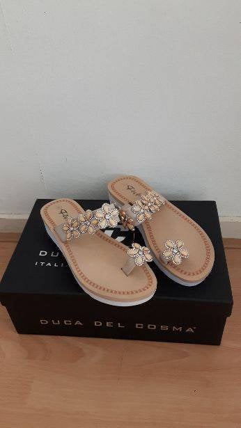 Strass slippers maat 36 ZGAN, Slippers, Beige, Ophalen of Verzenden, Zo goed als nieuw
