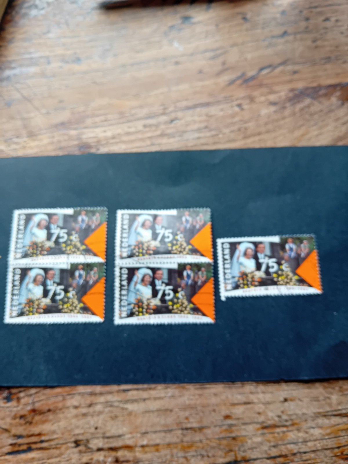 Postzegel Beatrix & Claus 1966-1991 - 75c, Ophalen of Verzenden