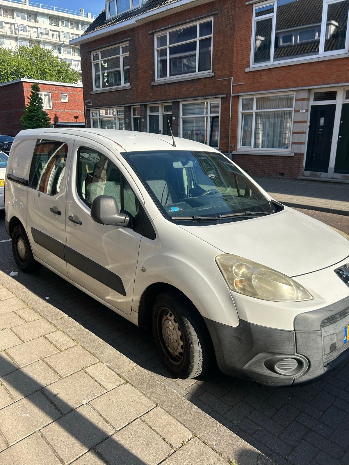 Peugeot Partner 1.6 HDI 55KW 2012, Voorwielaandrijving, 74 pk, 4 cilinders, Wit
