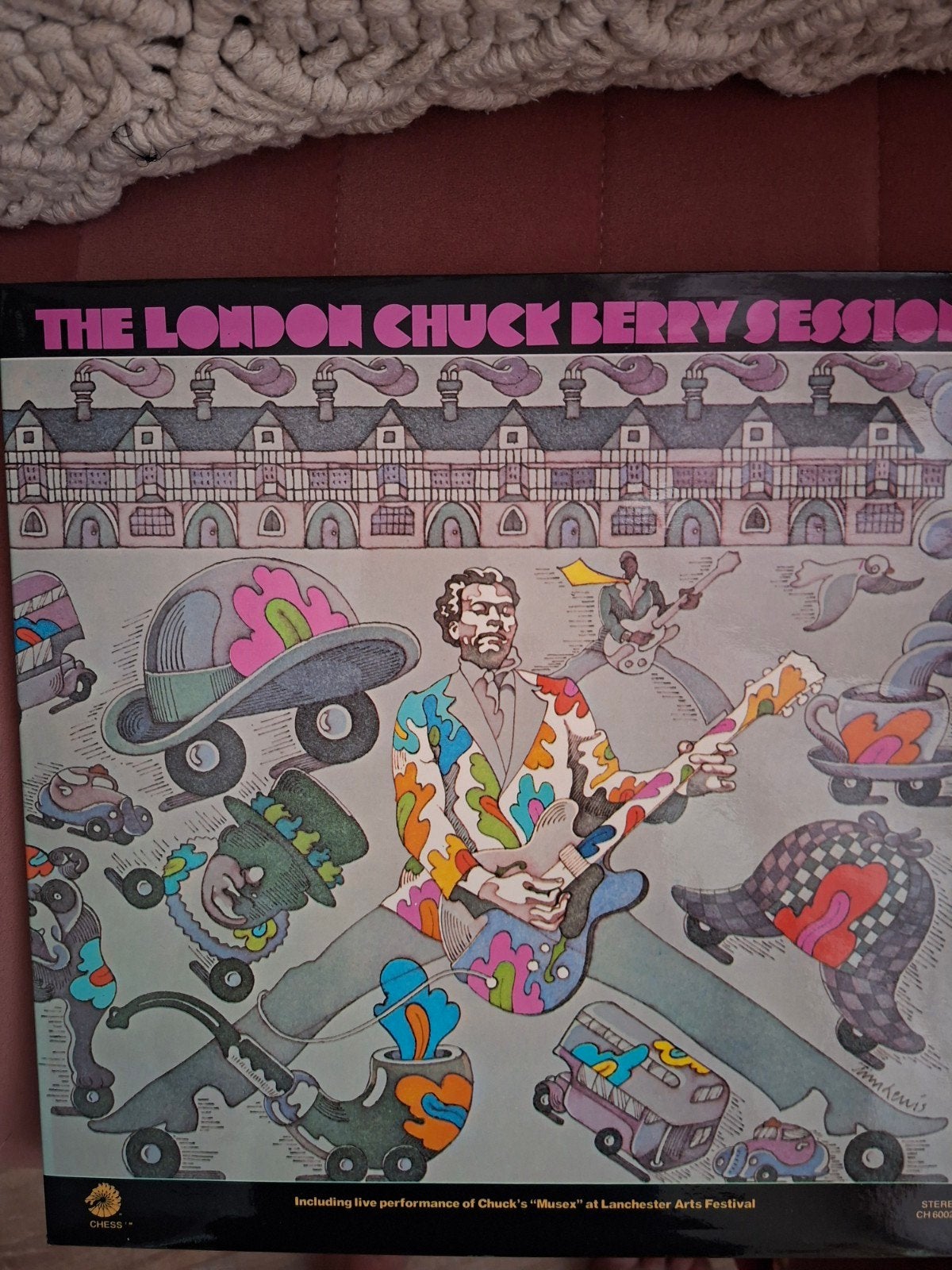 The London Chuck Berry Sessions LP - Rock-'n-Roll Klassieker, Cd's en Dvd's, Gebruikt, Originele persing, Ophalen of Verzenden