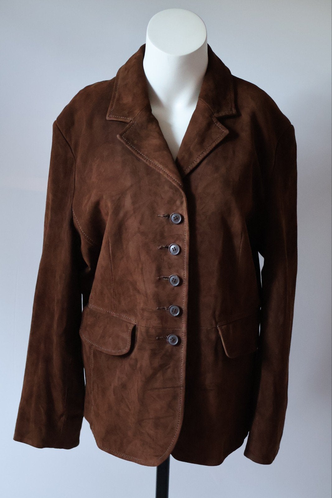 Arma prachtig bruin leren jasje maat 44 / XXL, NL, Arma, Ophalen of Verzenden, Zo goed als nieuw