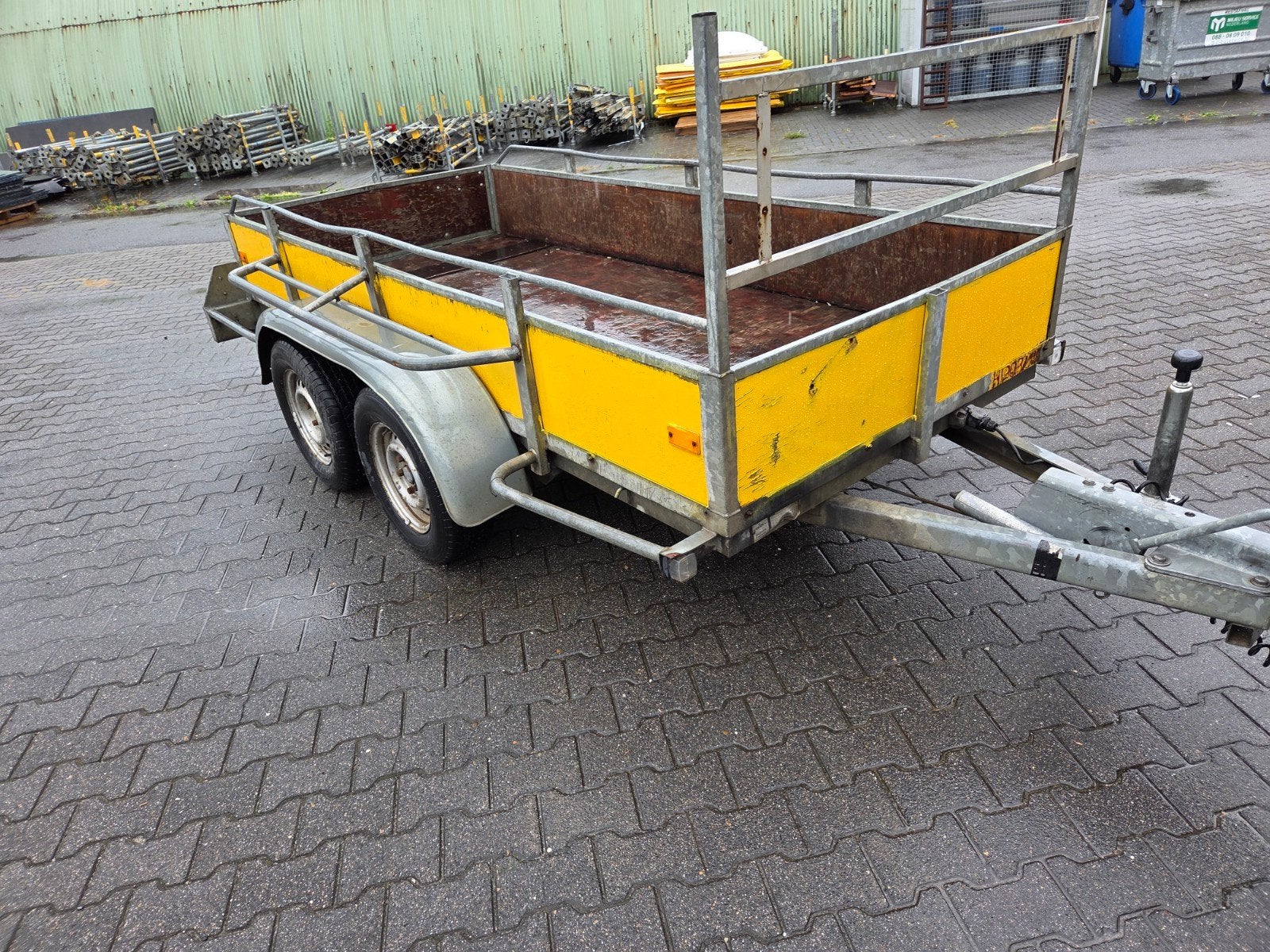 Tandemasser Merk Solide 130x300, Ophalen, Gebruikt