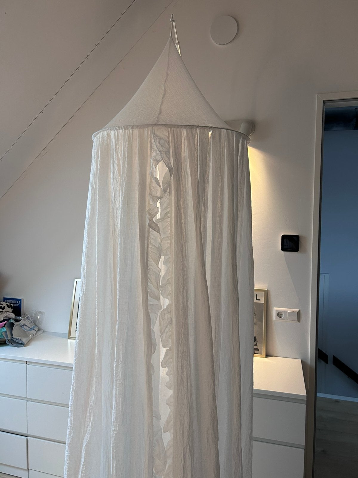 Hemeltje babybed, Kinderen en Baby's, Kinderkamer | Inrichting en Decoratie, Verzenden, Zo goed als nieuw, Klamboe