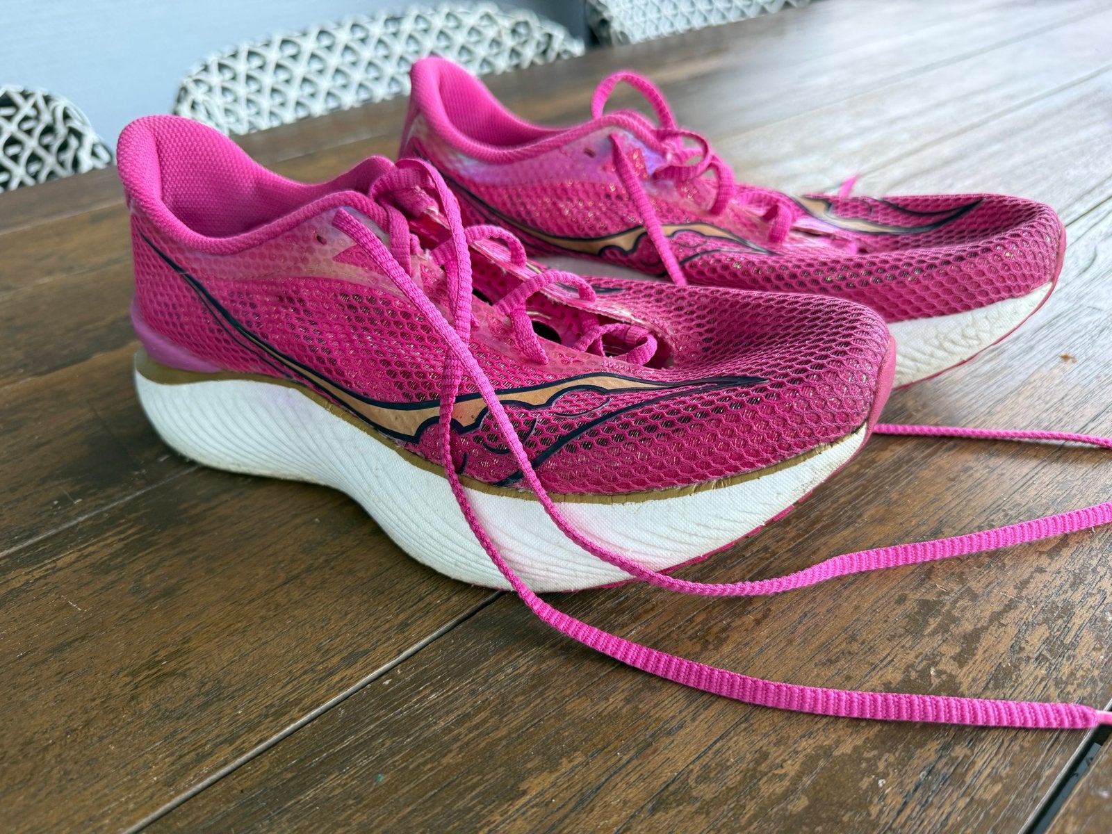 Saucony Endorphin Pro 3 - Maat 44,5, Gebruikt, Hardloopschoenen, Hardlopen, Saucony