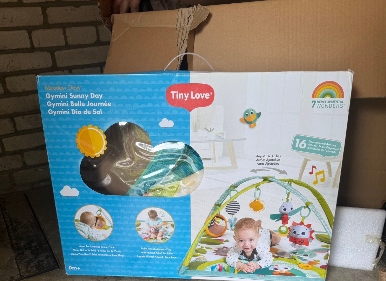 Tiny Love Gymini Sunny Day, Ophalen of Verzenden, Zo goed als nieuw, Babygym