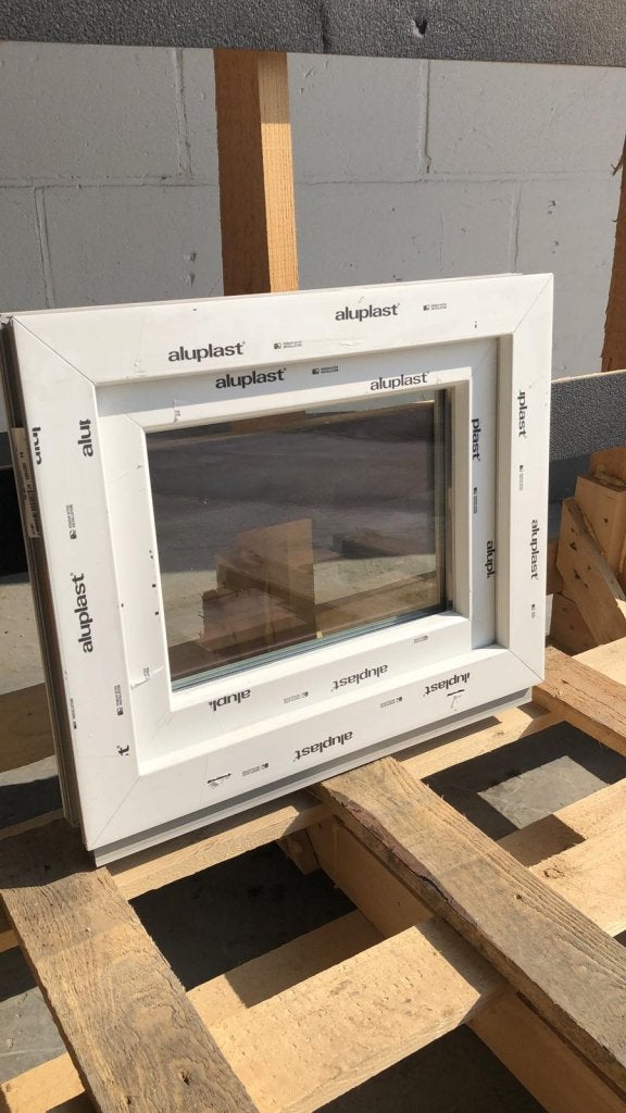 Standaardmaten Kunststof Kozijnen Direct uit Voorraad, Niet ingevuld, Kunststof, Niet ingevuld, Nieuw