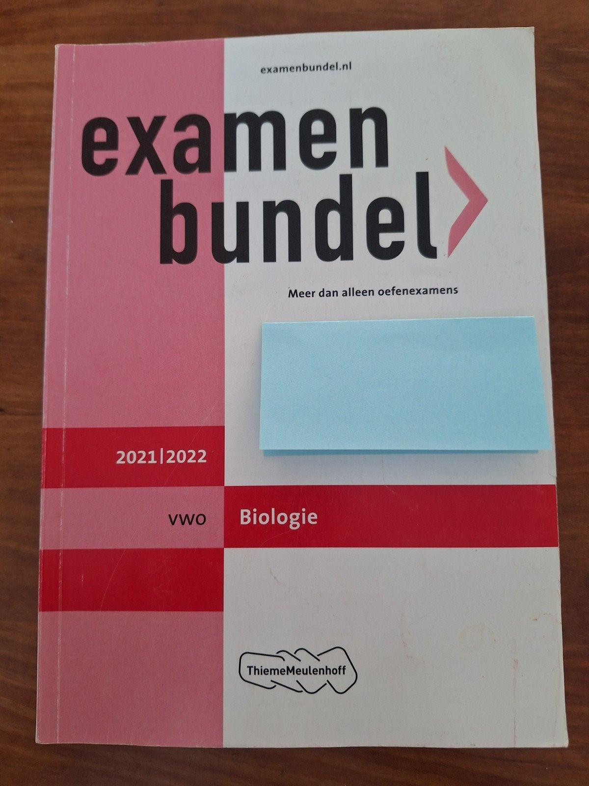 Examenbundel VWO Biologie 2021/2022, Boeken, VWO, Biologie, ThiemeMeulenhoff, Ophalen of Verzenden