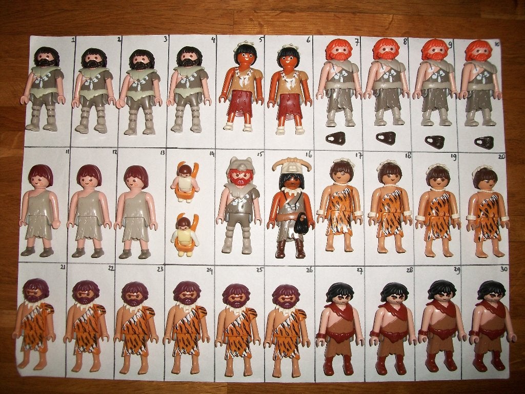 Neandertaler / Oermens / Prehistorie / speer / vuur / dino, Ophalen of Verzenden, Nieuw, Complete set, Figuren