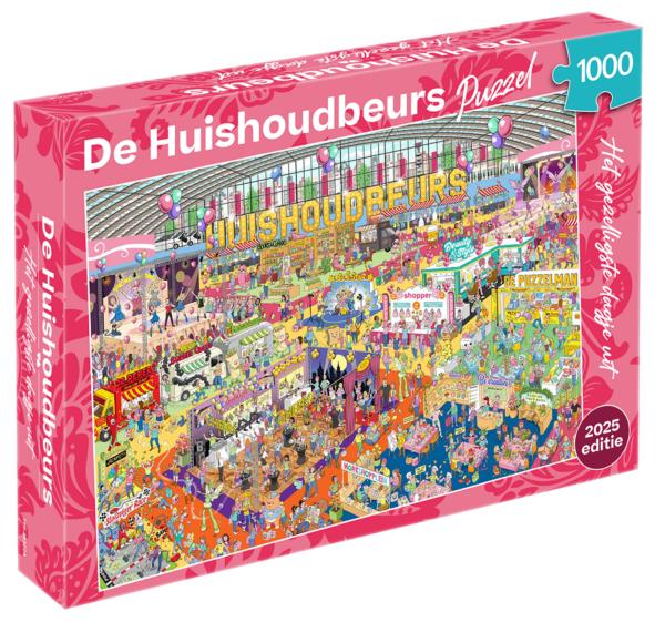 De Huishoudbeurs Puzzel 1000 stukjes, Ophalen of Verzenden, 500 t/m 1500 stukjes, Nieuw, Legpuzzel