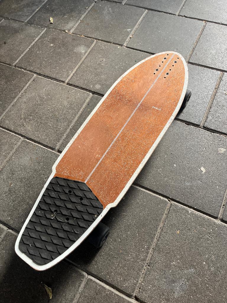 Te koop mooi longboard., Sport en Fitness, Skateboarden, Ophalen, Zo goed als nieuw, Waveboard, Longboard
