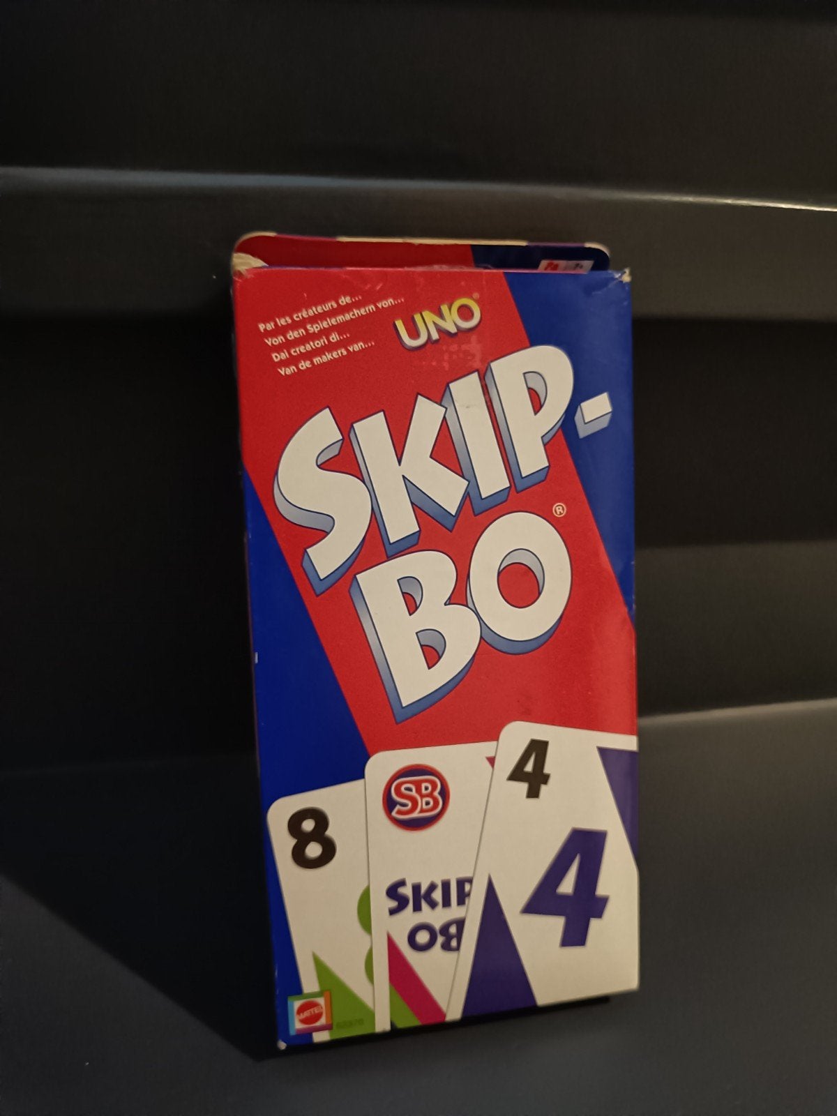 Skip-Bo kaartspel van UNO - Leuk voor het hele gezin!, Een of twee spelers, Ophalen of Verzenden, Gebruikt, UNO